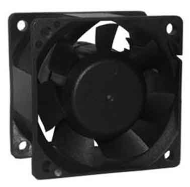 60 * 60 * 38 ventilateur axial à courant continu