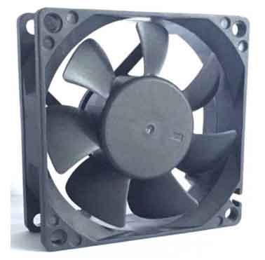 70 * 70 * 25 ventilateur axial à courant continu