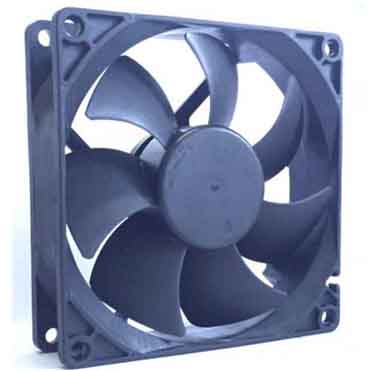 92 * 92 * 25 ventilateur axial à courant continu