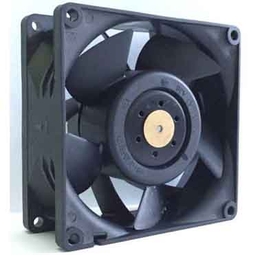 92 * 92 * 38 ventilateur axial à courant continu