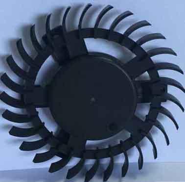 70 * 70 * 10 ventilateur centrifuge à courant continu