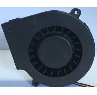 75 * 75 * 15 ventilateur centrifuge à courant continu