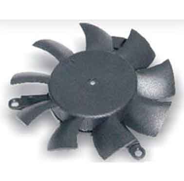 50 * 50 * 10 - 2 ventilateur à courant continu sans cadre