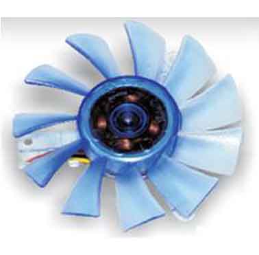 60 * 60 * 10 - 1 ventilateur à courant continu sans cadre