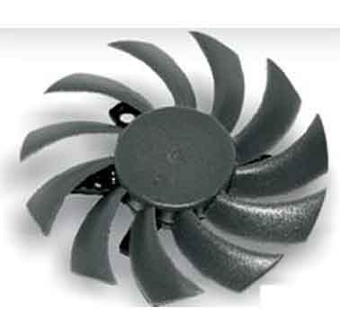 80 * 80 * 10 - 1 ventilateur à courant continu sans cadre