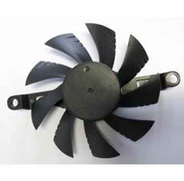 80 * 80 * 15 - 2 ventilateur à courant continu sans cadre
