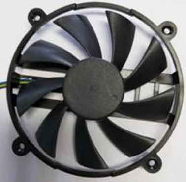 90 * 90 * 15 - 2 ventilateur à courant continu sans cadre